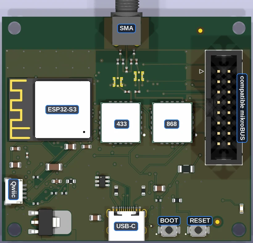 Rendu 3D de la carte ISNO Super